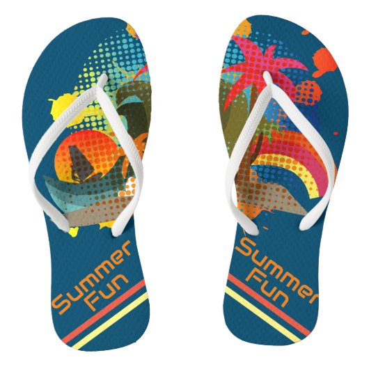 Summer Fun Teenslippers (Voetbed)
