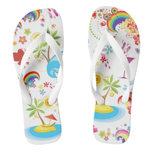 Summer Fun Teenslippers (Voetbed)
