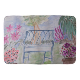 Summer Garden Bench Badmat