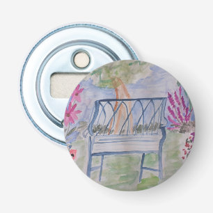 Summer Garden Bench Bottle Opener