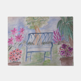 Summer Garden Bench Deurmat