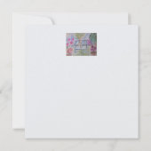 Summer Garden Bench Flat Kaart (Achterkant)