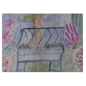 Summer Garden Bench Snijplank (Voorkant)