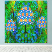 Summer Garden Canvas Afdruk (Insitu (Houten vloer))