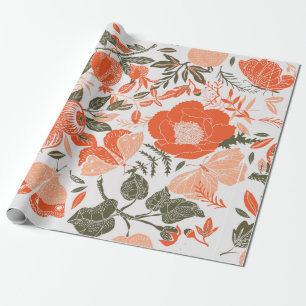 Summer Garden Deco Tile Cadeaupapier