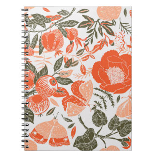 Summer Garden Deco Tile Notitieboek