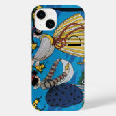 SUMMER GARDEN/MODE COSTUME DESIGNER MONOGRAM Case-Mate iPhone CASE (Achterkant)