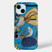 SUMMER GARDEN/MODE COSTUME DESIGNER MONOGRAM Case-Mate iPhone CASE (Achterkant)