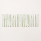 Summer Garden | Monogram Yoga Mat (Achterkant (horizontaal))