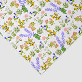 Summer Garden Party Bloemweefsel Papier (Detail)