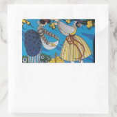 SUMMER GARDEN RECHTHOEKIGE STICKER (Tas)