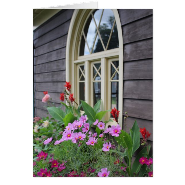 Summer Garden Wenskaart (Voorkant)