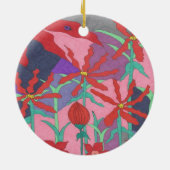 Summer Gardens at Night Keramisch Ornament (Achterkant)