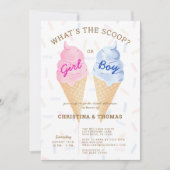 Summer Gender Reveal Kaart (Voorkant)