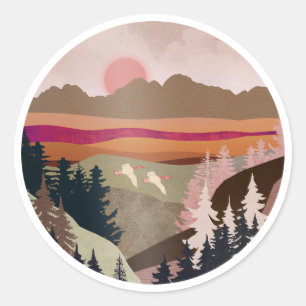 Summer Gese Ronde Sticker