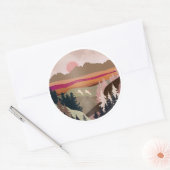 Summer Gese Ronde Sticker (Envelop)