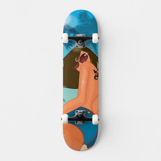Summer Girl Skateboard (Voorkant)