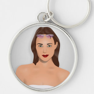 SUMMER GIRL SLEUTELHANGER