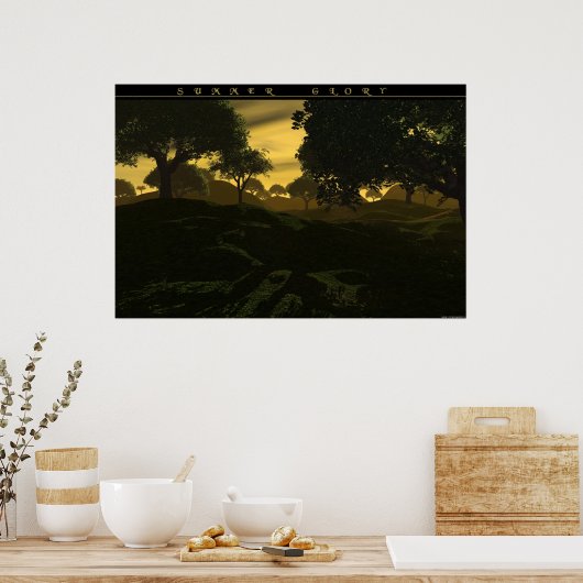 Summer Glory Poster (Keuken)
