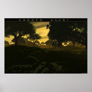 Summer Glory Poster