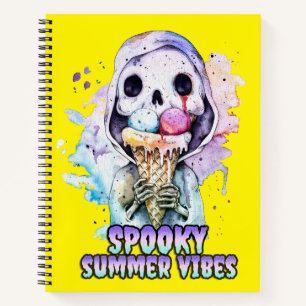 Summer gothic Spooky Summer Vibes Notitieboek