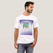summer gradientcolors t-shirt (Voorkant volledig)