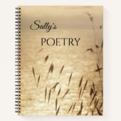 Summer Grass  Poetry Notitieboek (Voorkant)