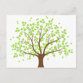 Summer Green Tree Briefkaart (Voorkant)