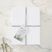 Summer Greenery Dank je wel Cadeaulabel (Met Touw)
