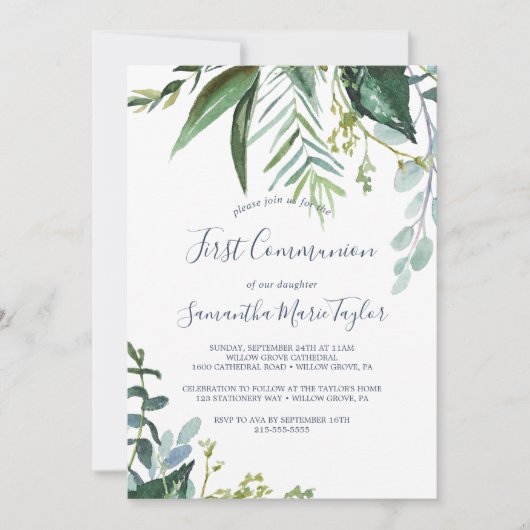 Summer Greenery First Community Kaart (Voorkant)