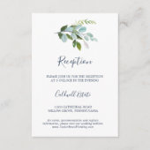 Summer Greenery Reception Insert Kaart (Voorkant)
