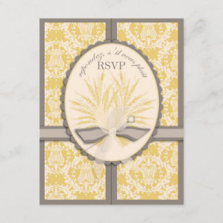Summer Harvest RSVP Card Kaartje
