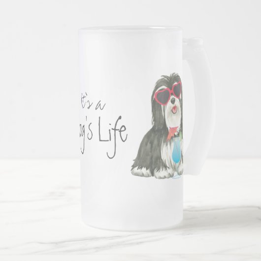 Summer Havanese Matglas Bierpul (Voorkant rechts)