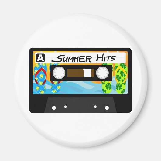 Summer Hits Tape Magneet (Voorkant)