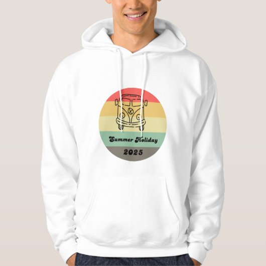 Summer Holiday 2025, vacation, trip  Hoodie (Voorkant)