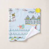 Summer Holiday Towel Set Bad Handdoek (Wasdoekje)