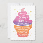 Summer Ice Cream Birthday Kaart (Voorkant)