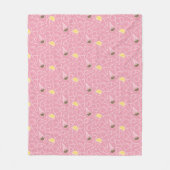 Summer Ice Cream Pattern Fleece Deken (Voorkant)
