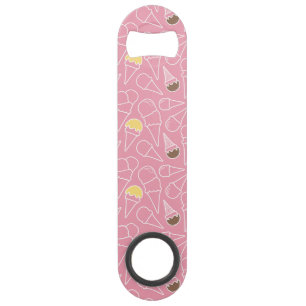 Summer Ice Cream Pattern Speed Flessenopener