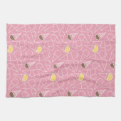 Summer Ice Cream Pattern Theedoek (Horizontaal)