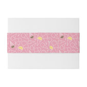 Summer Ice Cream Pattern Uitnodigingen Wikkel (Achterkant Voorbeeld)