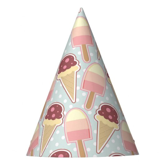 Summer Ice Creams Feesthoedjes (Voorkant)