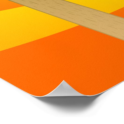 Summer Ice Pops Trio Bright Popsicles Poster (Hoek)