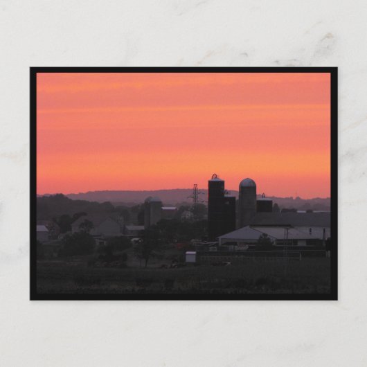 ~ Summer in Lancaster County ~ 96 Briefkaart (Voorkant)