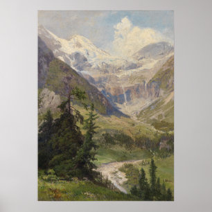 Summer in the Mountains beroemd gemaakt door Petri Poster