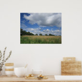Summer Iowa Prairie Poster (Keuken)