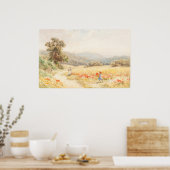 Summer - Joseph Rubens Powell Fine Art Poster (Keuken)