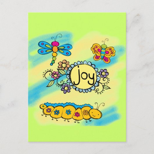 Summer Joy Briefkaart (Voorkant)