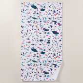 Summer Joy Terrazzo Colorful Fun Strandlaken (Voorkant)