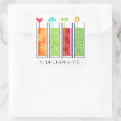 Summer Juices aangepaste tekst stickers (Tas)